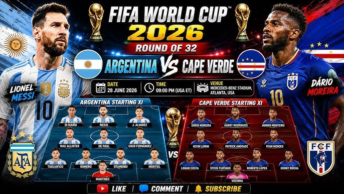 Argentina vs Cape Verde – Pronóstico del partido y análisis de apuestas 3 de julio de 2026