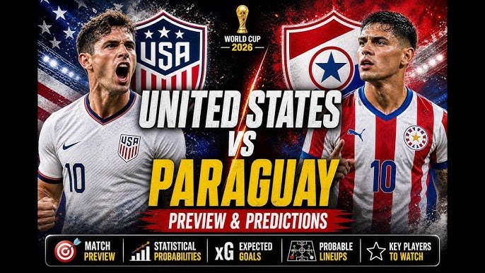 USA – Paragwaj – Prognoza meczu i Zapowiedź Bukmacherska, 13 czerwca 2026
