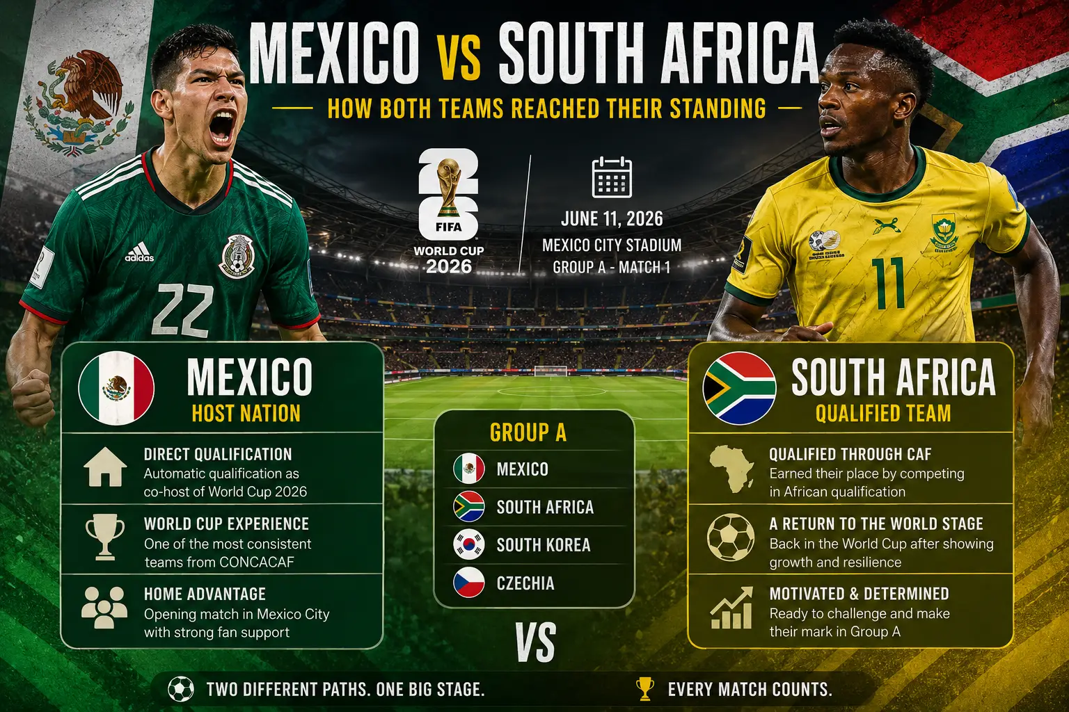 Mexico vs South Africa – Match Prediction & Betting Preview 11 June 2026
