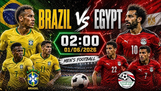 Brazil vs Egypt – Match Prediction & Betting Preview 6 June 2026
